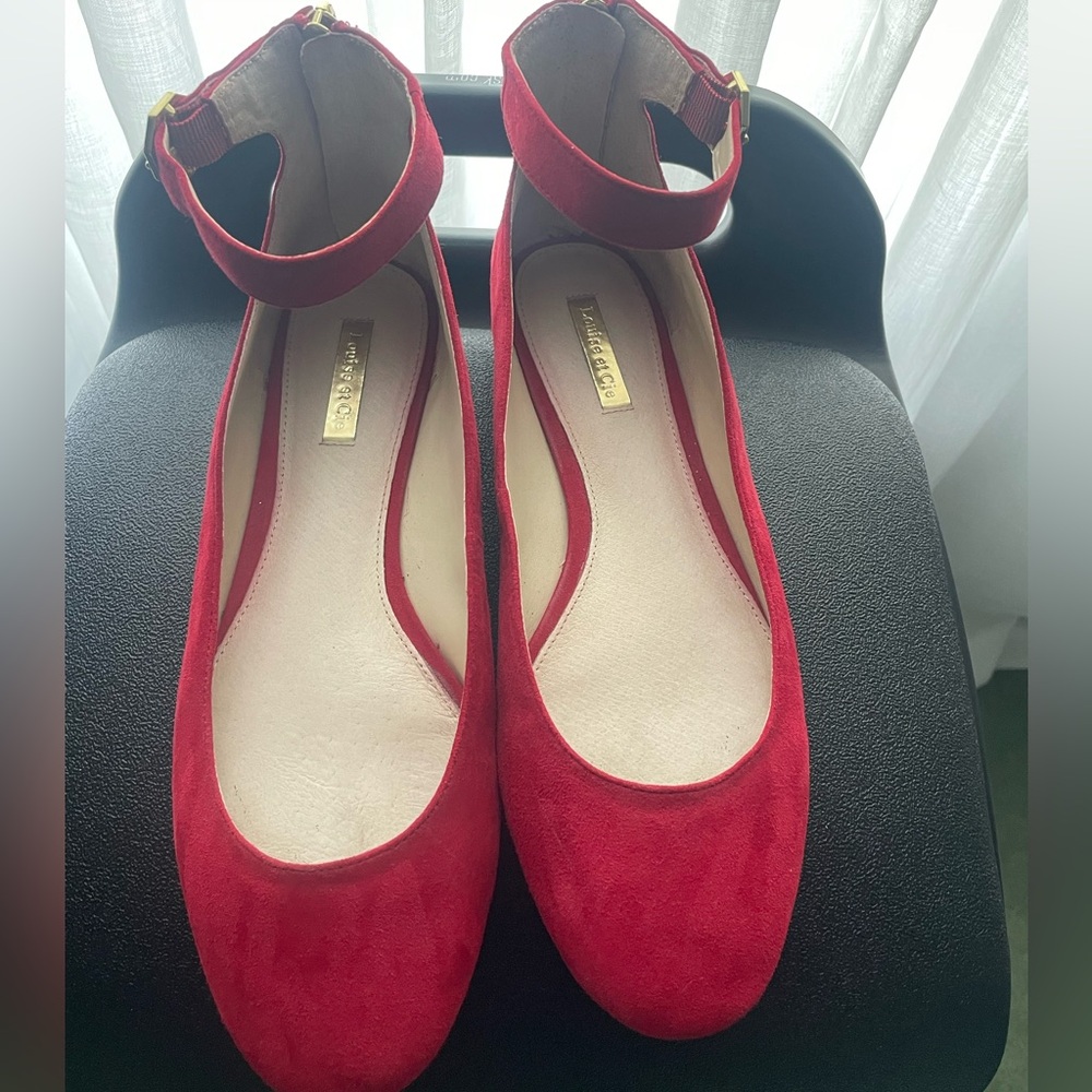 Louise et Cie Women’s red ballet flats